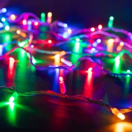 Фото #1 товара Светодиодная гирлянда ARD-STRING-CLASSIC-10000-WHITE-100LED-LIVE RGB (230V, 7W) (Ardecoled, IP65)