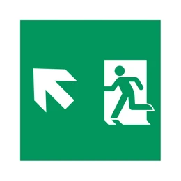 Фото #1 товара Пиктограмма EMGP-MARK-MA-LUP (Человек, Вверх-Влево) (Arlight, Пластик)