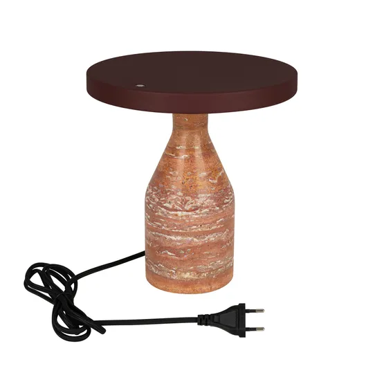 Фото #6 товара Светильник SP-CROOD-TAB-R22.5x24-7W Warm3200-MIX (RD-BRG, 140 deg, 230V) (Arlight, IP20, Травертин, 5 лет)