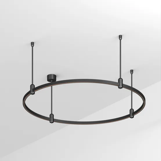 Фото товара Основание ART-APRIORI-ROUND-ROD-400-R1000 (BK) (Arlight, IP20 Металл, 3 года)