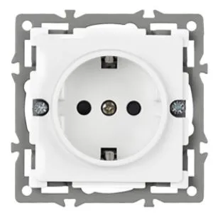 Фото товара Механизм электрической розетки SCT-GP-MEU-PL-WH (250V, 16A) (Arlight, -)