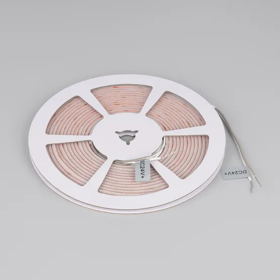 Фото #2 товара Светодиодная лента герметичная MICROLED-SEW-M320-3mm 24V White6000 (6 W/m, IP65, 5m) (Arlight, CRI>90)