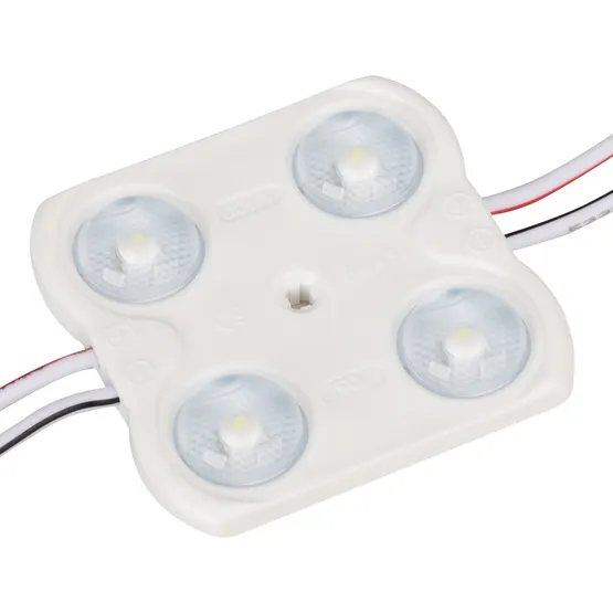 Фото товара Модуль герметичный CRAFT-2835-4-12V White 170deg (45x43mm, 1.6W, IP65) (Arlight, Закрытый)