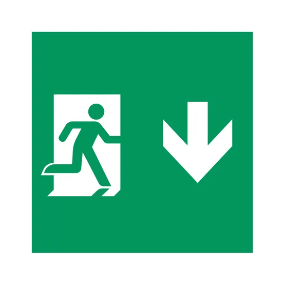 Фото товара Пиктограмма EMGP-MARK-MA-DOWN (Человек, Вниз) (Arlight, Пластик)
