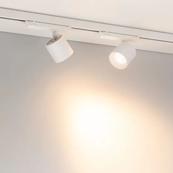 Фото #2 товара Светильник LGD-DYKE-4TR-R75-16W Warm3000 (WH, 20 deg, 230V) (Arlight, IP20 Металл, 5 лет)