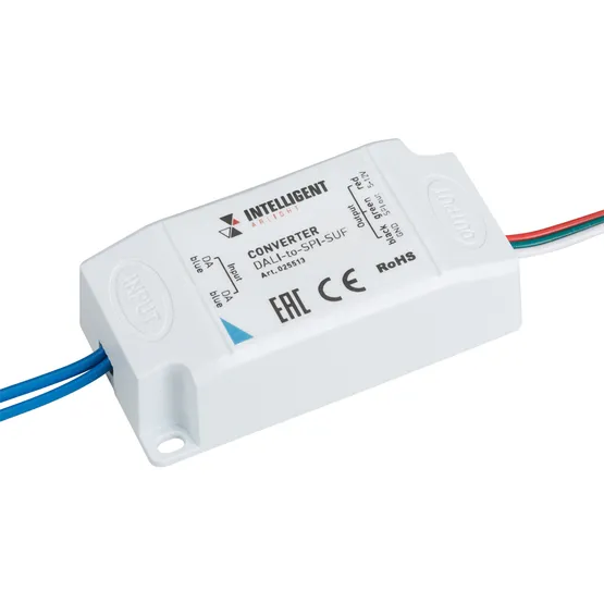 Фото товара INTELLIGENT ARLIGHT Конвертер DALI-to-SPI-SUF (DC 5-12V) (IARL, -)