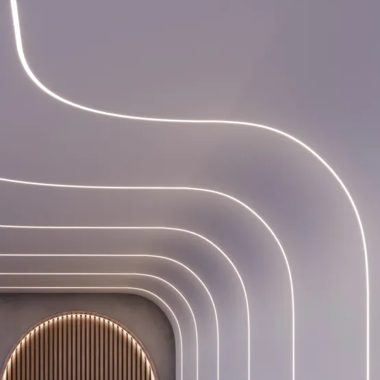 Фото #6 товара Силиконовый профиль WPH-FLEX-1616-TWIST-S11-5m WHITE (Arlight, Силикон)