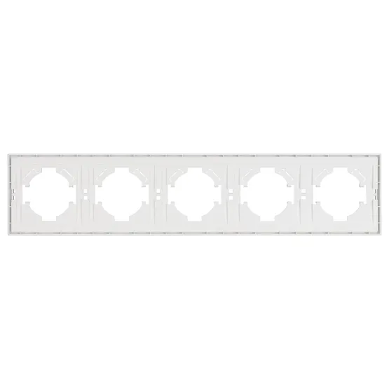 Фото #2 товара Рамка пластиковая FRM-TENDO-SFPL-5-WH (Arlight, -)