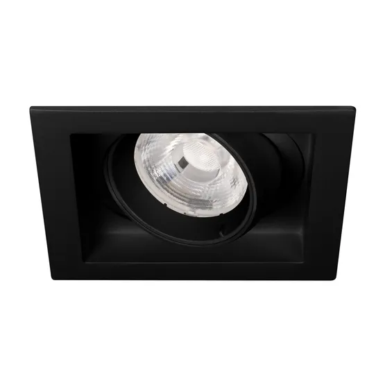 Фото #1 товара Светильник MS-VORTEX-BUILT-S117x117-20W Warm3000 (BK-BK, 40 deg, 230V) (Arlight, IP20 Металл, 5 лет)