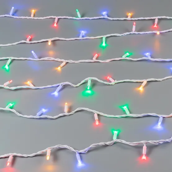 Фото #4 товара Светодиодная гирлянда ARD-STRING-CLASSIC-10000-WHITE-100LED-LIVE RGB (230V, 7W) (Ardecoled, IP65)