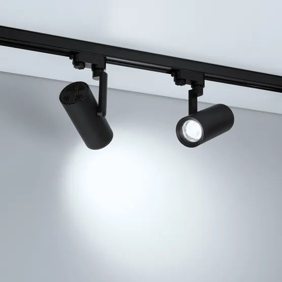 Фото #5 товара Светильник LGD-URANUS-4TR-R75-18W/25W Warm3500-MIX (BK, 20-50 deg, side holder, 230V) (Arlight, IP20 Металл, 5 лет)