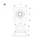 Минифото #3 товара Светильник MS-VORTEX-BUILT-S140x140-30W Day4000 (WH-WH, 30 deg, 230V) (Arlight, IP20 Металл, 5 лет)