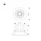 Минифото #3 товара Светильник MS-VORTEX-BUILT-R135-30W Day4000 (BK-BK, 17 deg, 230V) (Arlight, IP20 Металл, 5 лет)