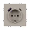 Минифото #2 товара Механизм розетки с USB зарядкой SCT-NOBE-MUAC-SFPL-CA (230V, 16A) (Arlight, -)
